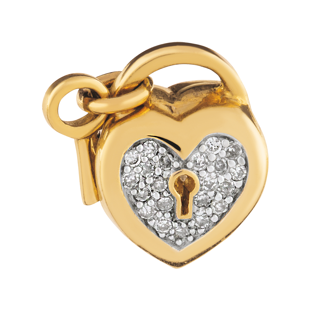 1/4 Carat TW Diamond Heart Locket Charm