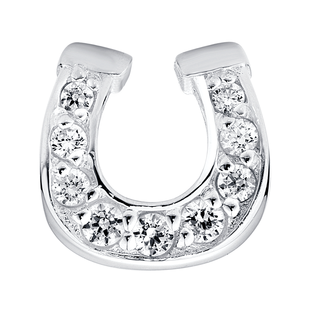 Stelring Silver Horseshoe Charm