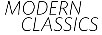 Mordern Classics